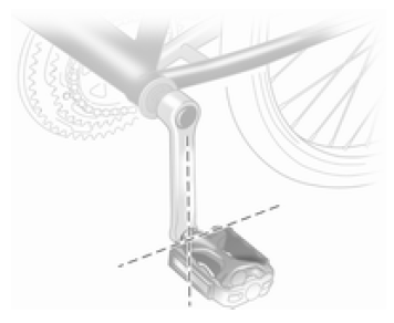 Préparation du vélo pour sa fixation