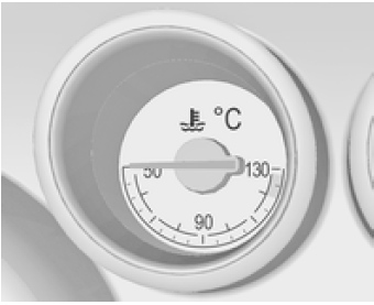 Jauge de température de liquide de refroidissement du moteur